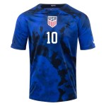 Christian Pulisic #10 USMNT Camiseta de Visita Mundial 2022 Christian Pulisic #10 USMNT Camiseta de Visita Mundial 2022