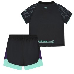 Kit visitante Sheffield United 2024/25 para niños