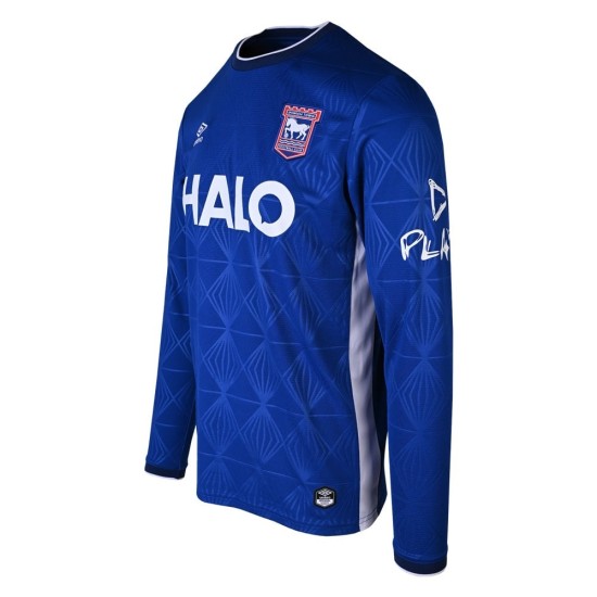 Camiseta de local de manga larga Ipswich Town 2026/27 para hombre