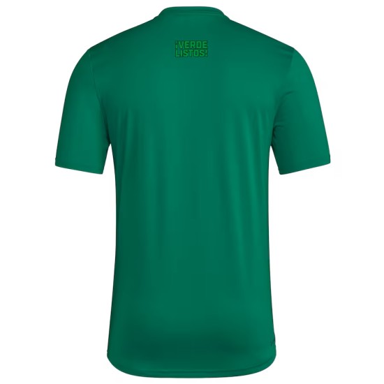 Camiseta Tercera Hook AEROREADY 2025 de Austin FC para Hombre - Negra Camiseta Tercera Hook AEROREADY 2025 de Austin FC para Hombre - Negra