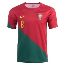 Bruno Fernandes #8 Portugal Camiseta de Local Mundial 2022