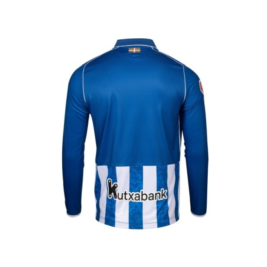 Camiseta de Manga Larga de Local Sin Patrocinador Alavés 2026/27 para Niño