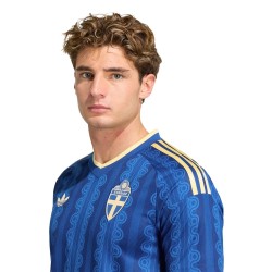 Camiseta Mundial 2026 Visitante Suecia Mujer Camiseta Mundial 2026 Visitante Suecia Mujer