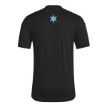 Camiseta hombre Minnesota United FC 2025 tercera Hook AEROREADY - negra