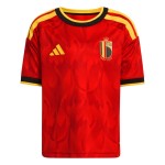 Conjunto de la Copa Mundial 2026 de Bélgica Primera Equipación para Niño