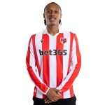 Camiseta local Stoke City 2026/27 manga larga para hombre