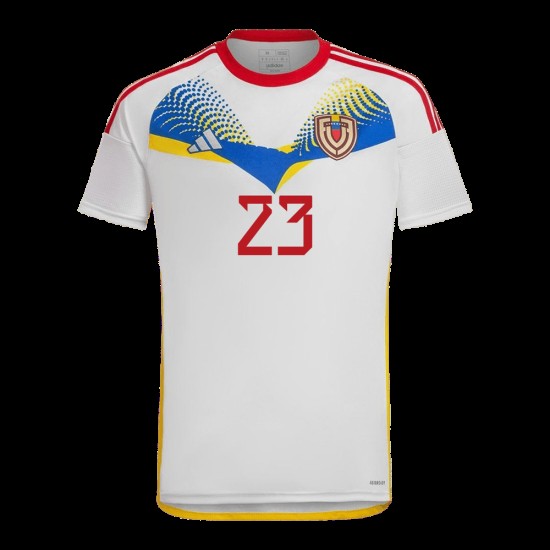 RONDÓN #23 Venezuela Camiseta de Visita Copa América 2024 RONDÓN #23 Venezuela Camiseta de Visita Copa América 2024