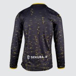 Camiseta de Manga Larga Visitante de Norwich City 2024/25 para Hombres Camiseta de Manga Larga Visitante de Norwich City 2024/25 para Hombres