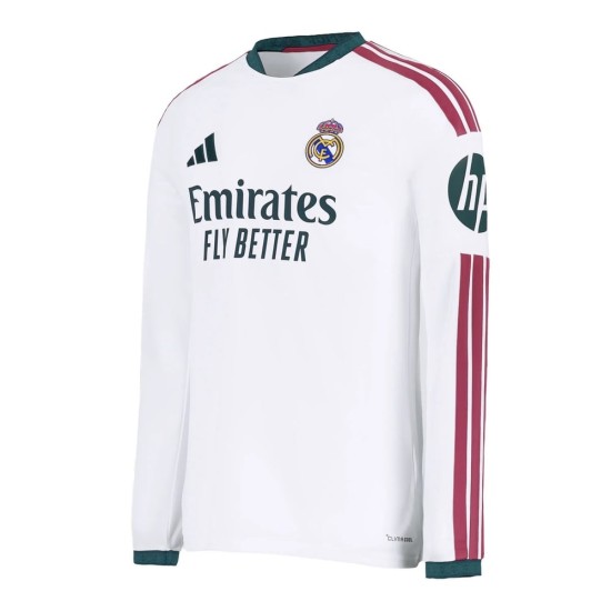 Camiseta Local de Manga Larga Real Madrid 2026/27 para Niño