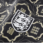 Camiseta Pre-Partido 500 Aniversario England Lionesses Niño – Negro