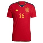 Rodrigo #16 España Camiseta de Local Mundial 2022