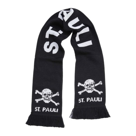 FC St. Pauli Bufanda Skull And Crossbones – Negra