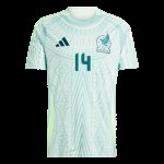 Javier Hernández Chicharito #14 México Camiseta de Visita Copa América 2024