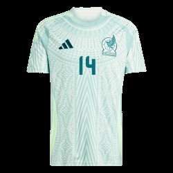 Javier Hernández Chicharito #14 México Camiseta de Visita Copa América 2024