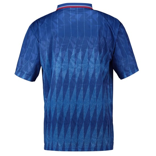 Camiseta Retro Chelsea Infantil 1990 - Azul