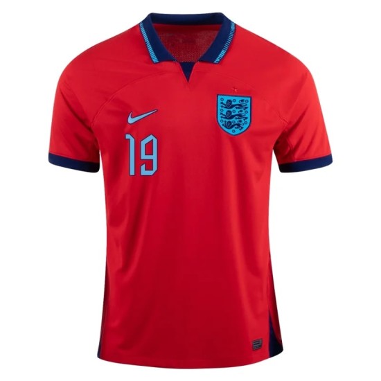 Jack Grealish #15 Inglaterra Camiseta de Visita Mundial 2022