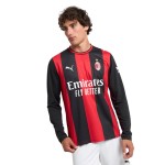 Camiseta de manga larga de local Milan 2026/27 para niños