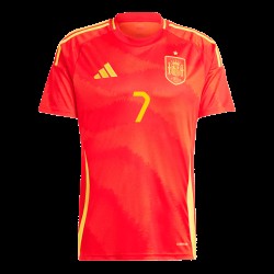 Álvaro Morata #7 España Camiseta de Local EURO 2024