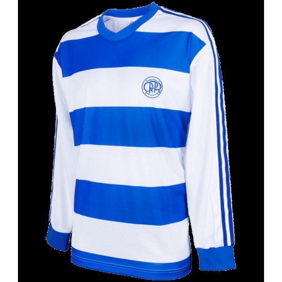Camiseta Retro Manga Larga Local 1977/78 de Queens Park Rangers de Mujer