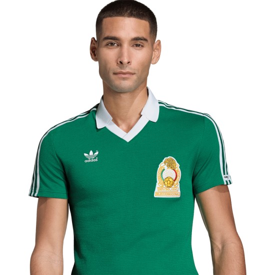 Camiseta Retro Local México 1986 para Niño #9