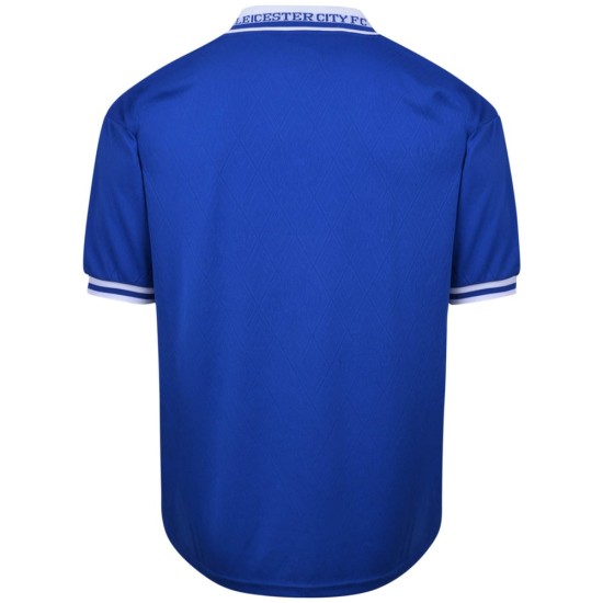 Camiseta retro Leicester City 2000 para hombre