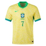 Camiseta de casa VINI JR. Brasil 2024 para niños Camiseta de casa VINI JR. Brasil 2024 para niños