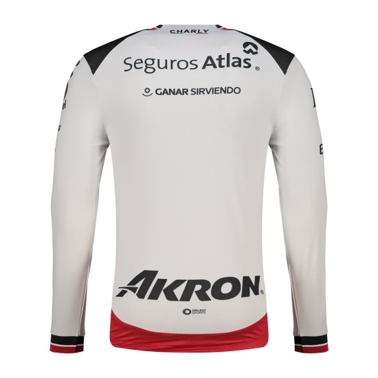 Camiseta visitante de manga larga del Atlas FC 2025/26 para hombre Camiseta visitante de manga larga del Atlas FC 2025/26 para hombre