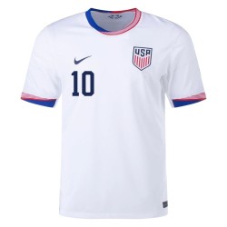 Christian Pulisic #10 USMNT Camiseta de Local Copa América 2024