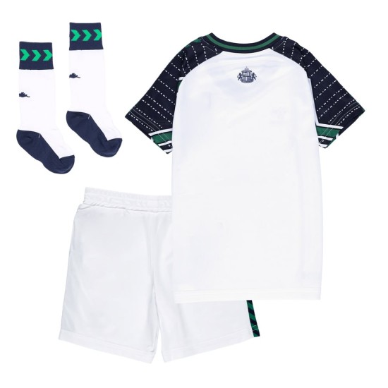 Kit visitante Sunderland 2024/25 para niños