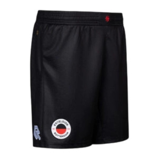 Pantalones Cortos de Local Excelsior Rotterdam 2026/27 - Negros para Niño Pantalones Cortos de Local Excelsior Rotterdam 2026/27 - Negros para Niño