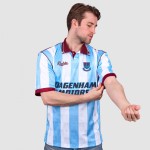 Camiseta Retro Visitante West Ham United 1992 Hombre