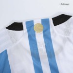 Argentina Camiseta 3 Estrellas Versión Jugador de Local Mundial 2022 Argentina Camiseta 3 Estrellas Versión Jugador de Local Mundial 2022