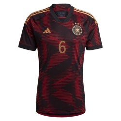 Joshua Kimmich #6 Alemania Camiseta de Visita Mundial 2022 Joshua Kimmich #6 Alemania Camiseta de Visita Mundial 2022