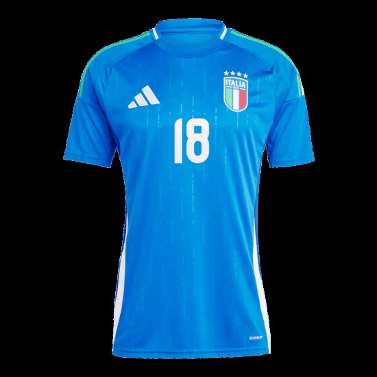 Nicolo Barella #18 Italia Camiseta de Local EURO 2024
