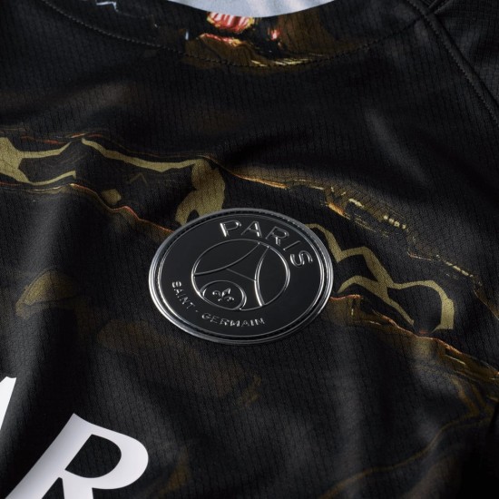 Niño PSG 2025/26 Camiseta Jordan Night Edition de Manga Larga