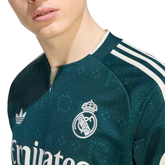 Camiseta Visitante Manga Larga Real Madrid 2026/27 para hombre Camiseta Visitante Manga Larga Real Madrid 2026/27 para hombre