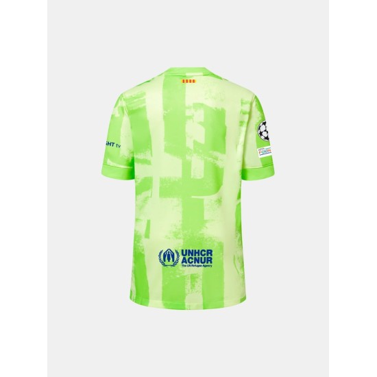 Camiseta de tercera UCL de niño FC Barcelona 2024/25 Camiseta de tercera UCL de niño FC Barcelona 2024/25