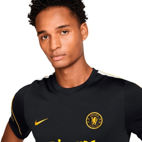 Camiseta de Calentamiento Tercera Chelsea 2026/27 - Azul Pitch Niño Camiseta de Calentamiento Tercera Chelsea 2026/27 - Azul Pitch Niño