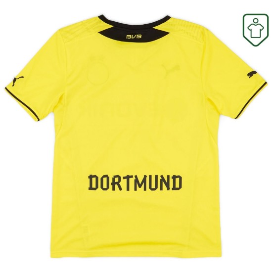 Camiseta retro BVB Borussia Dortmund 2013/14 local para hombre