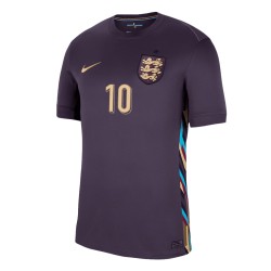 Jude Bellingham #10 Inglaterra Camiseta de Visita EURO 2024