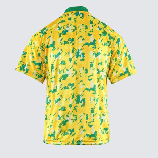 Camiseta retro UEFA Cup del Norwich City para hombre 1993