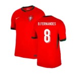 Camiseta de casa B.FERNANDES Portugal 2024/25 para hombres