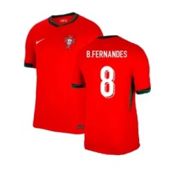 Camiseta de casa B.FERNANDES Portugal 2024/25 para niños