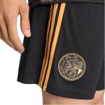 Pantalón Corto Visitante Ajax 2026/27 - Negro para niño Pantalón Corto Visitante Ajax 2026/27 - Negro para niño