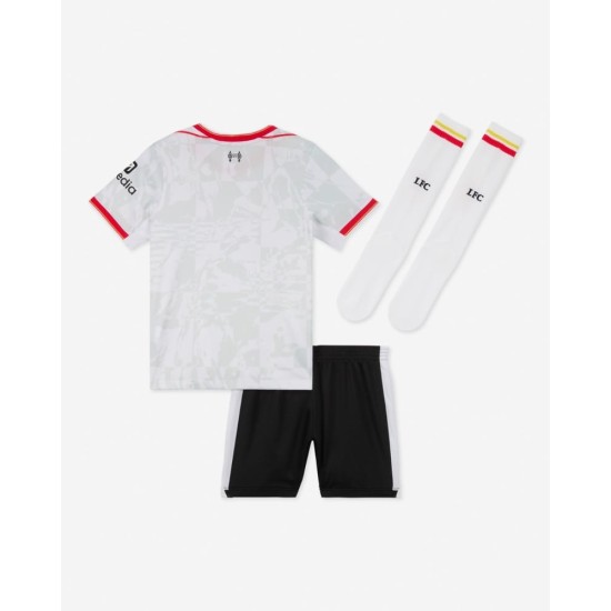 Kit de tercer lugar de niños Liverpool 2024/25