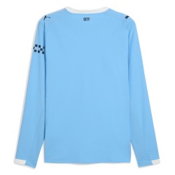 Camiseta Manga Larga Local Manchester City 2025/26 Niño