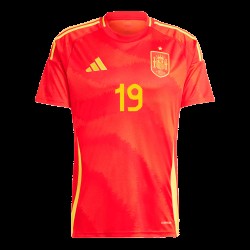 LAMINE YAMAL #19 España Camiseta de Local EURO 2024