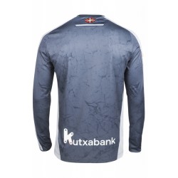 Camiseta visitante de manga larga 2025/26 de la Real Sociedad para niño