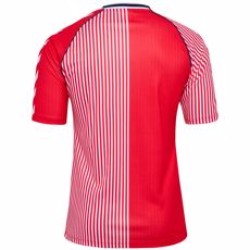 Camiseta Retro Dinamarca 86 Roja Hombre