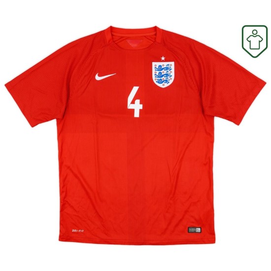 Camiseta retro visitante Inglaterra 2014/15 para hombre Gerrard #4 Camiseta retro visitante Inglaterra 2014/15 para hombre Gerrard #4
